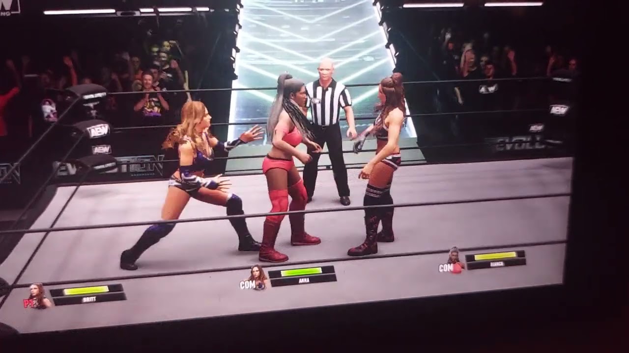 Britt Baker vs Anna Jay vs Bianca Belair WOMEN'S LEGACY CHAMPIONSHIP MATCH UAEW REVOLUTION 