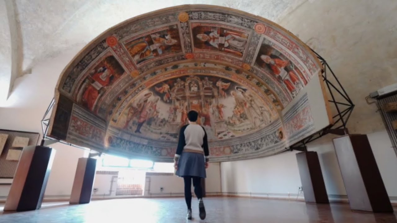 Tour Virtuale - L'affresco absidiale di Sant'Agata al Monte