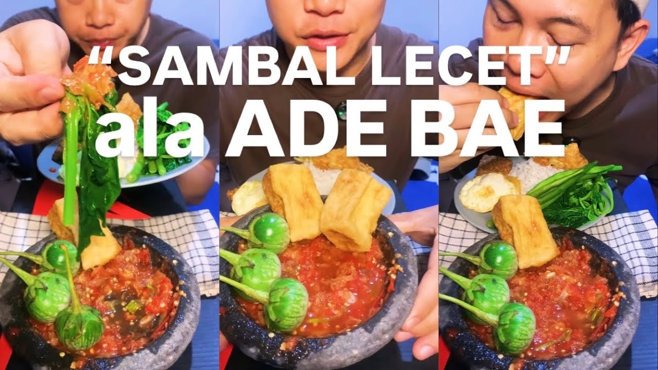 SAMBAL LECET ALA BANG ADE BAE