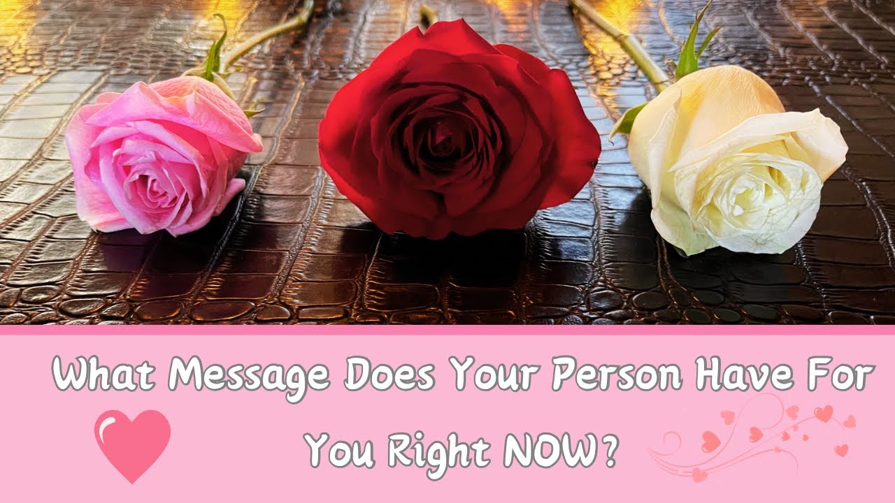 Pick A Card 🌹What Does The PERSON In Your HEART/MIND Want To SAY? 💭🫢 Intuitive FLOWER Reading 🌺