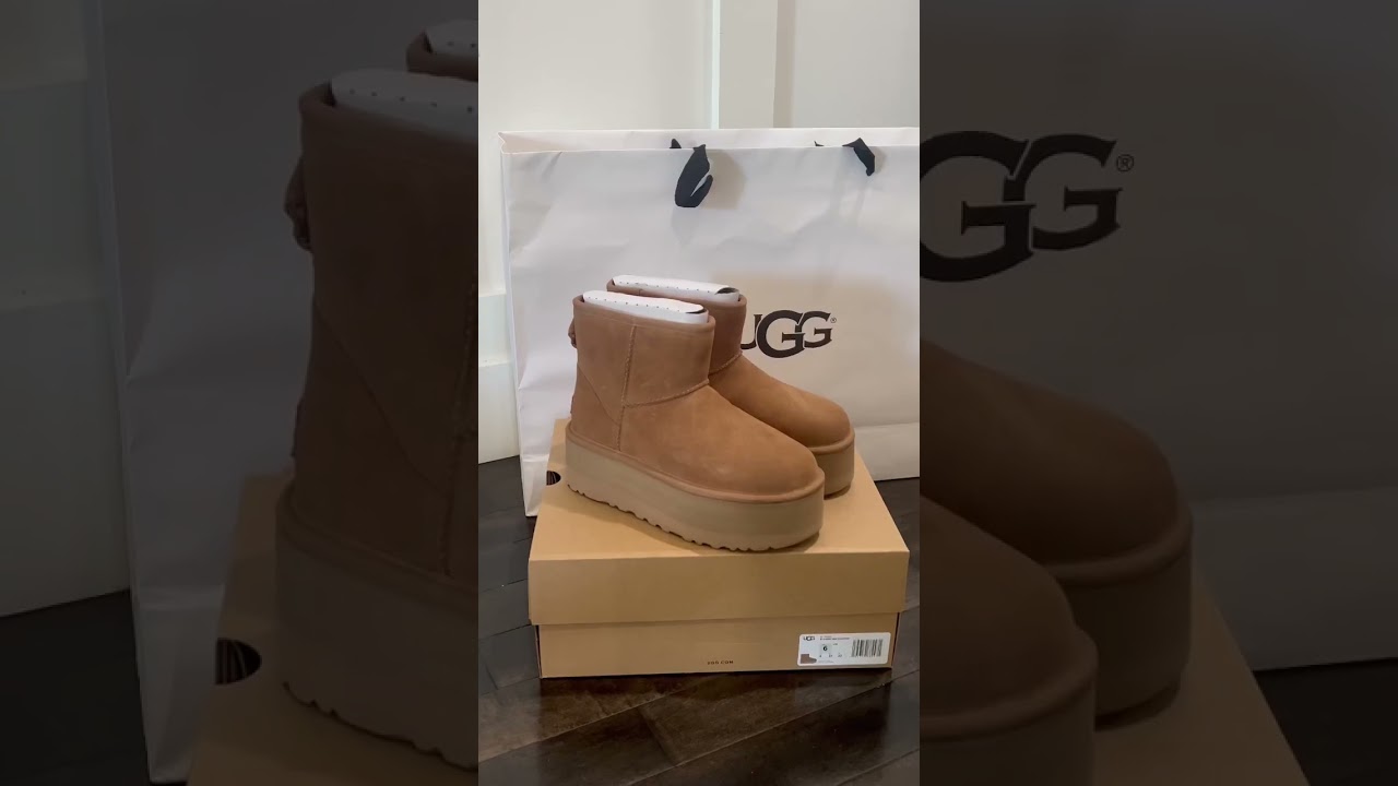 What platform Uggs do you like more? The mini platform or the ultra mini?🤎 #ugg #shopping #fashion
