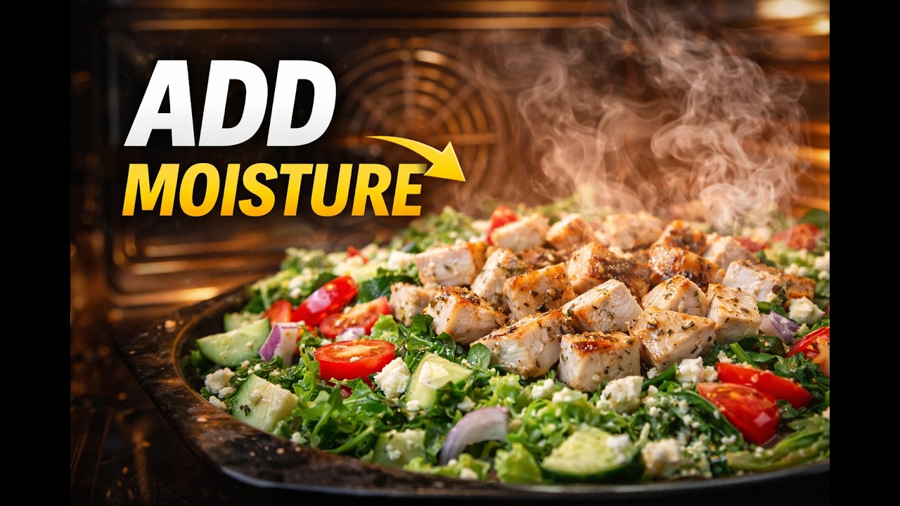 Better Pan-roast with Convection Broil - Greek Chicken Bowl with combi-steam oven [Fresh Prep]