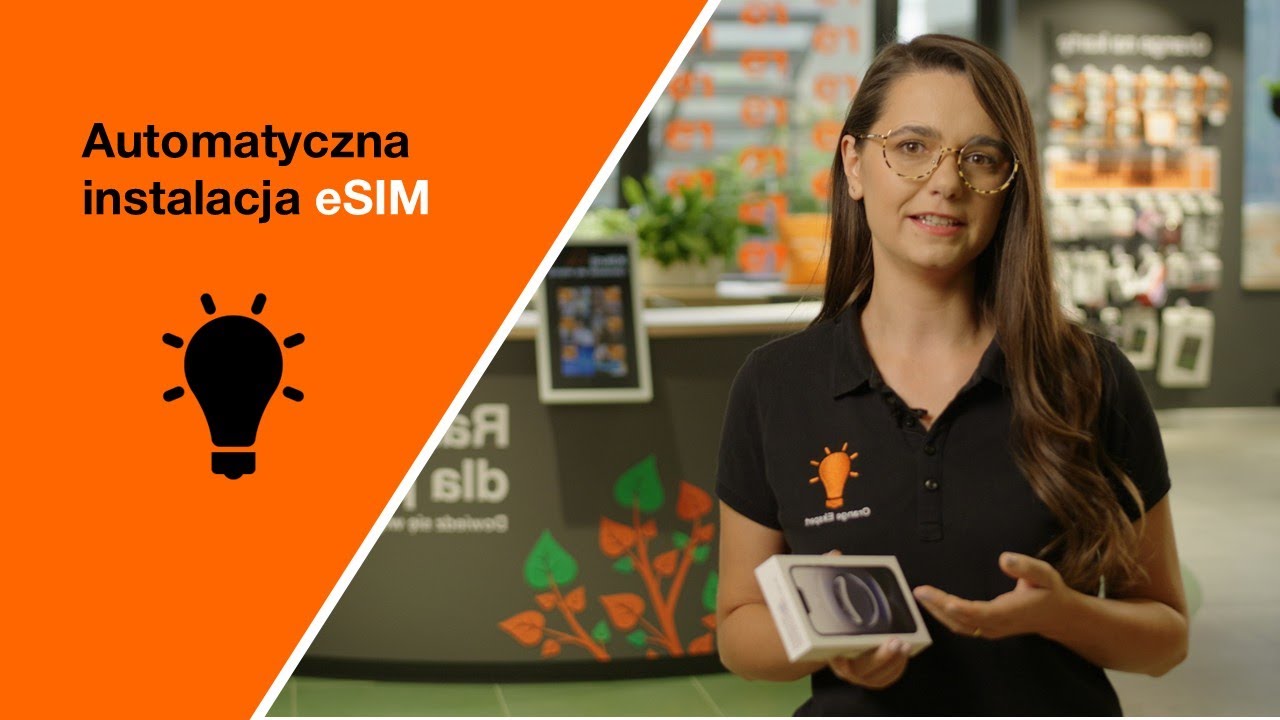 ➡️ Jak działa automatyczna instalacja eSIM? 📲#orangeekspert