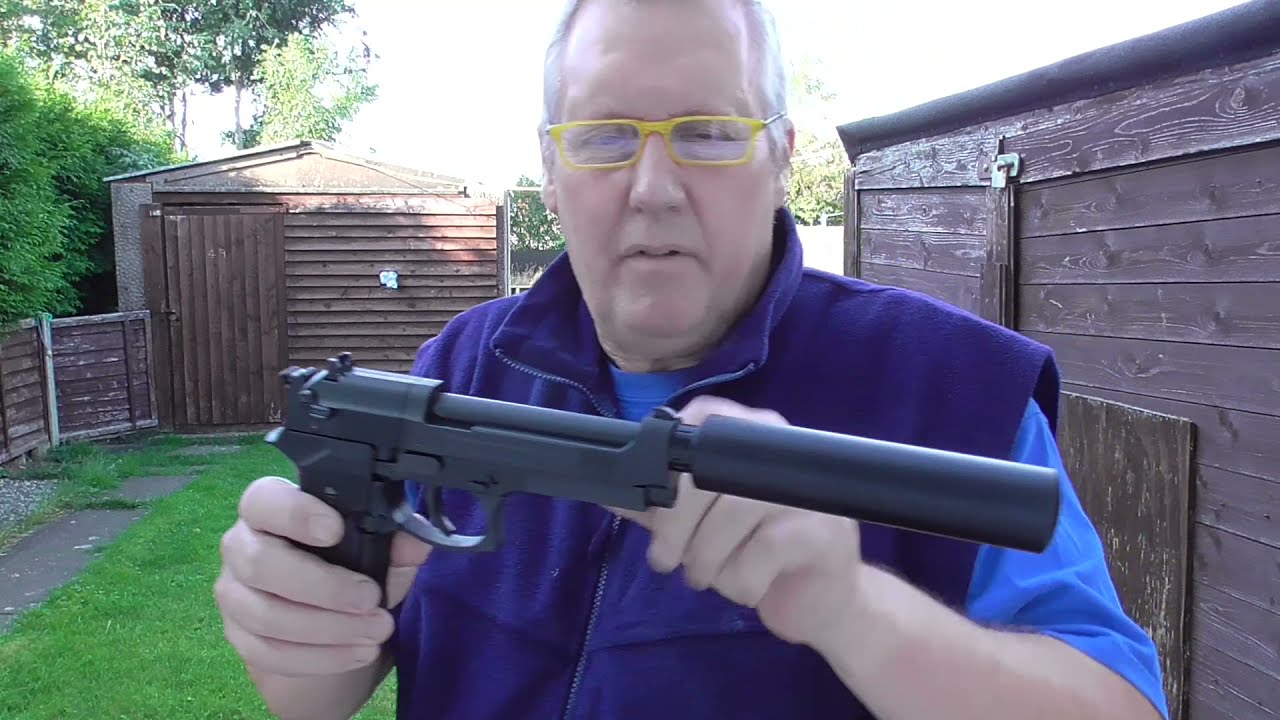 Umarex Beretta 92FS Pellet Pistol / Silencer Test 10/09/2021