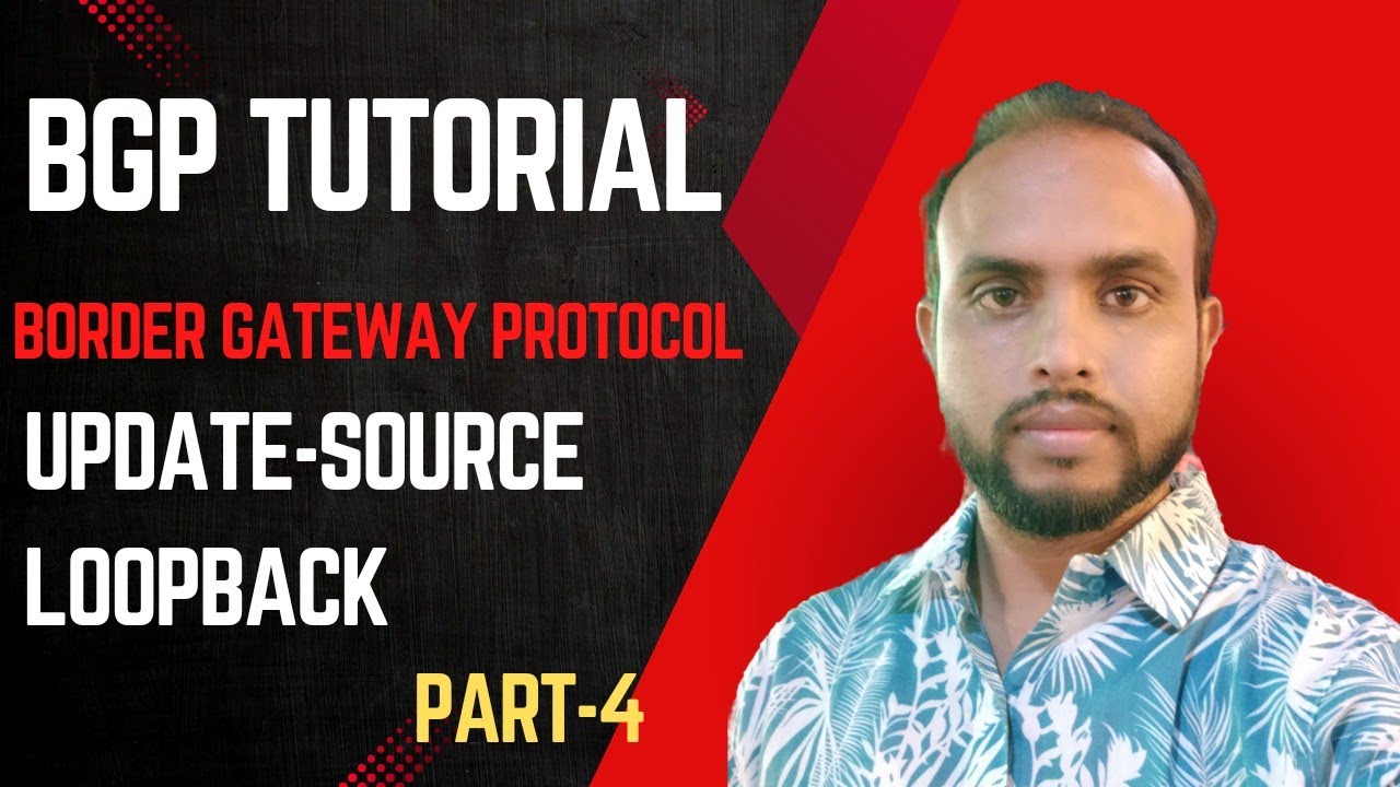 bgp lab on gns3 | update-source loopback | part-4 | neighbor by loopback in bgp