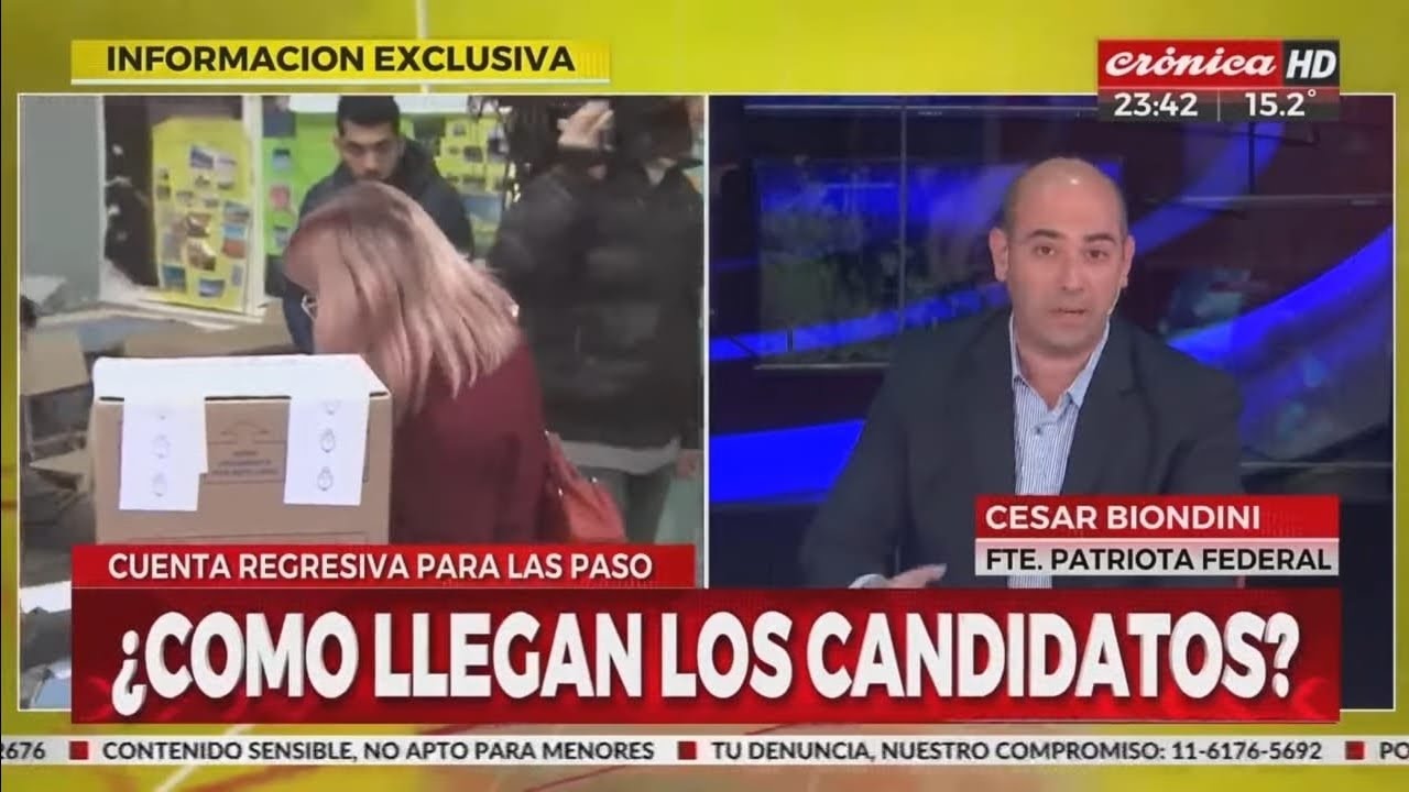 César Biondini en 