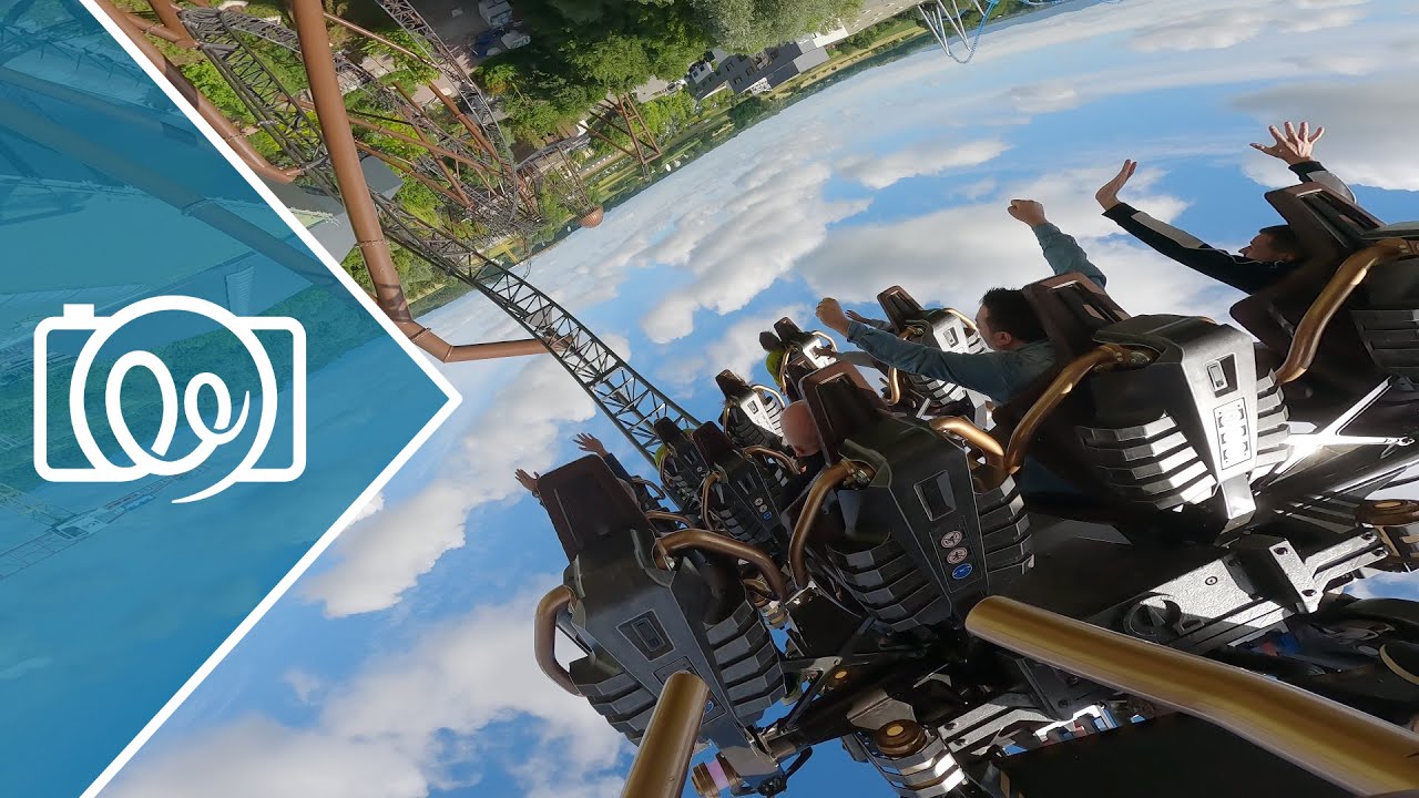 Voltron Nevera powered by Rimac (Stryker Coaster) @ Europa Park 2024 - 4K Onride / POV Video