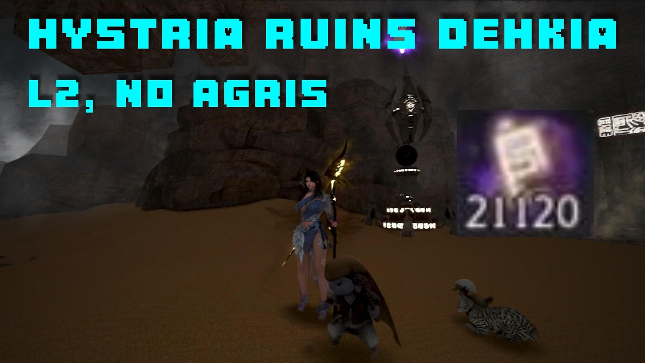 Hystria Ruins Dehkia 🪄 L2 🪄 no Agris  🪄 Witch Succession