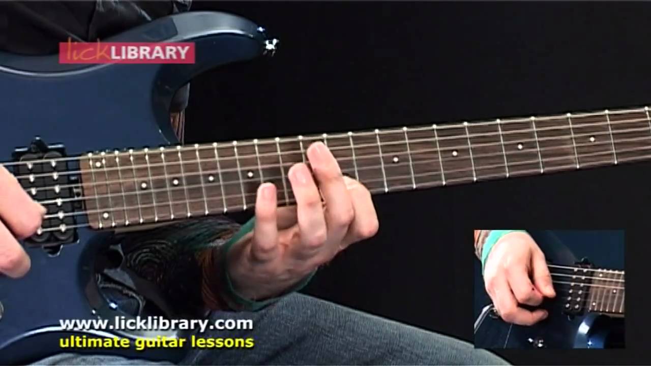 Boston Rain Melody - Steve Vai Guitar Lesson With Andy James Licklibrary