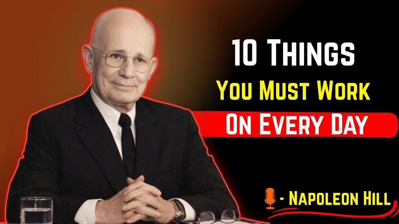 10 Things You Must Work On Every Day” – Napoleon Hill  || Motivational Speech