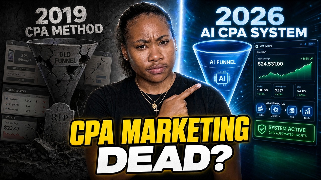 Умер ли CPA-маркетинг в 2026 году? | Сделайте это вместо этого