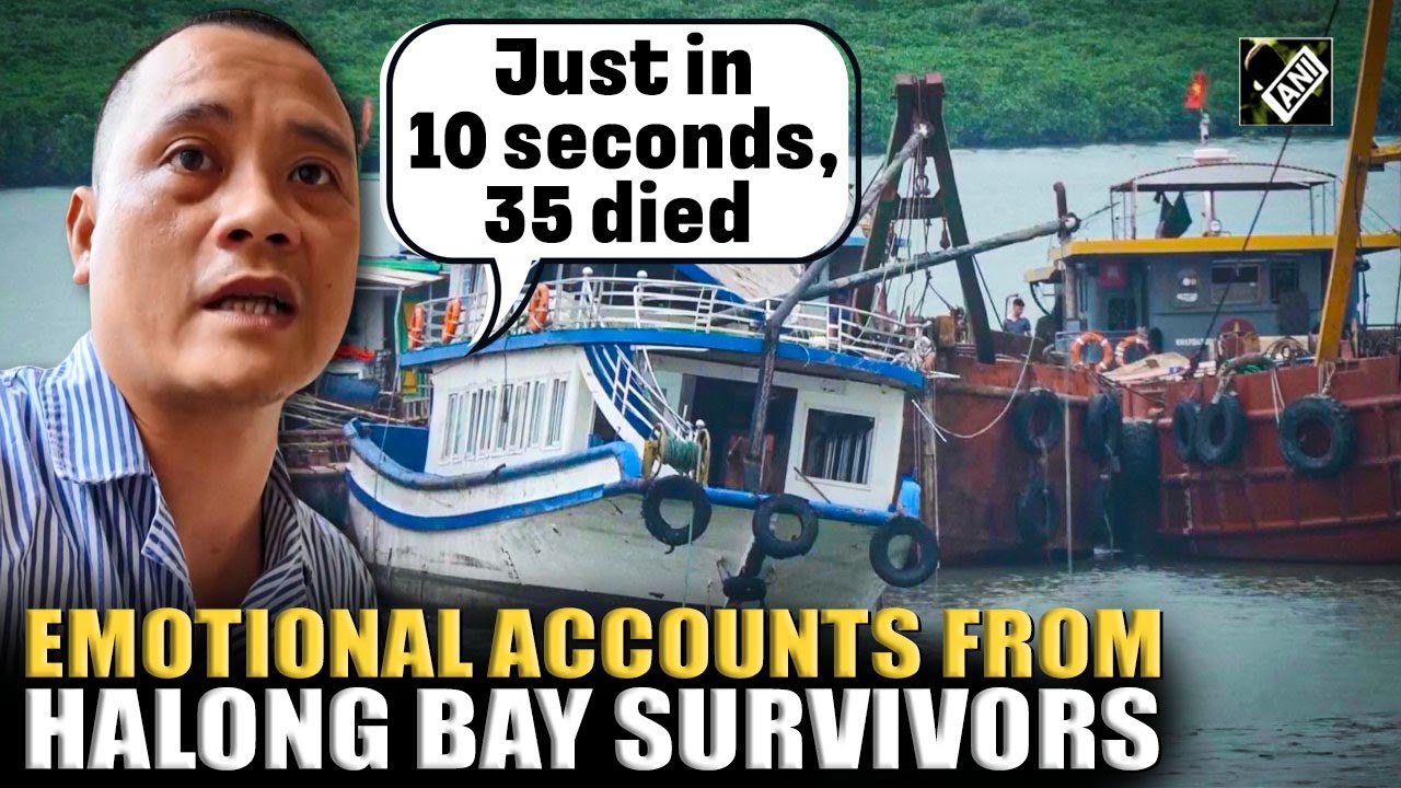 “Just in 10 seconds, 35 died,” Halong Bay boat survivors recall the final moments of tragedy