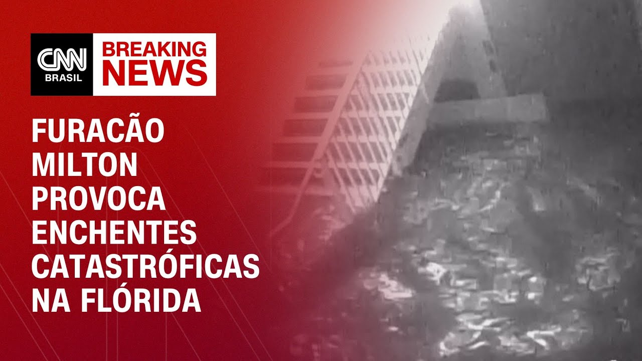 Furacão Milton provoca enchentes catastróficas na Flórida | CNN NOVO DIA
