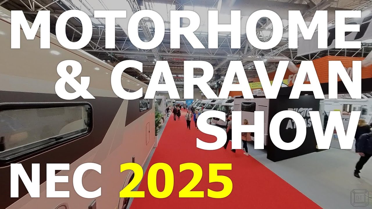 Выставка автодомов и караванов NEC2025 — будьте готовы к посещению!