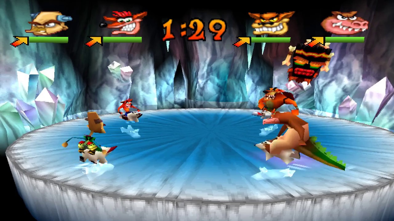 Crash Bash Walkthrough: Part 13 - Melt Panic