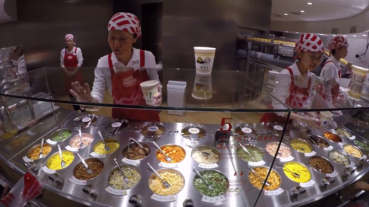 Make Your Own Cup Noodle at Momofuku Instant Ramen Museum