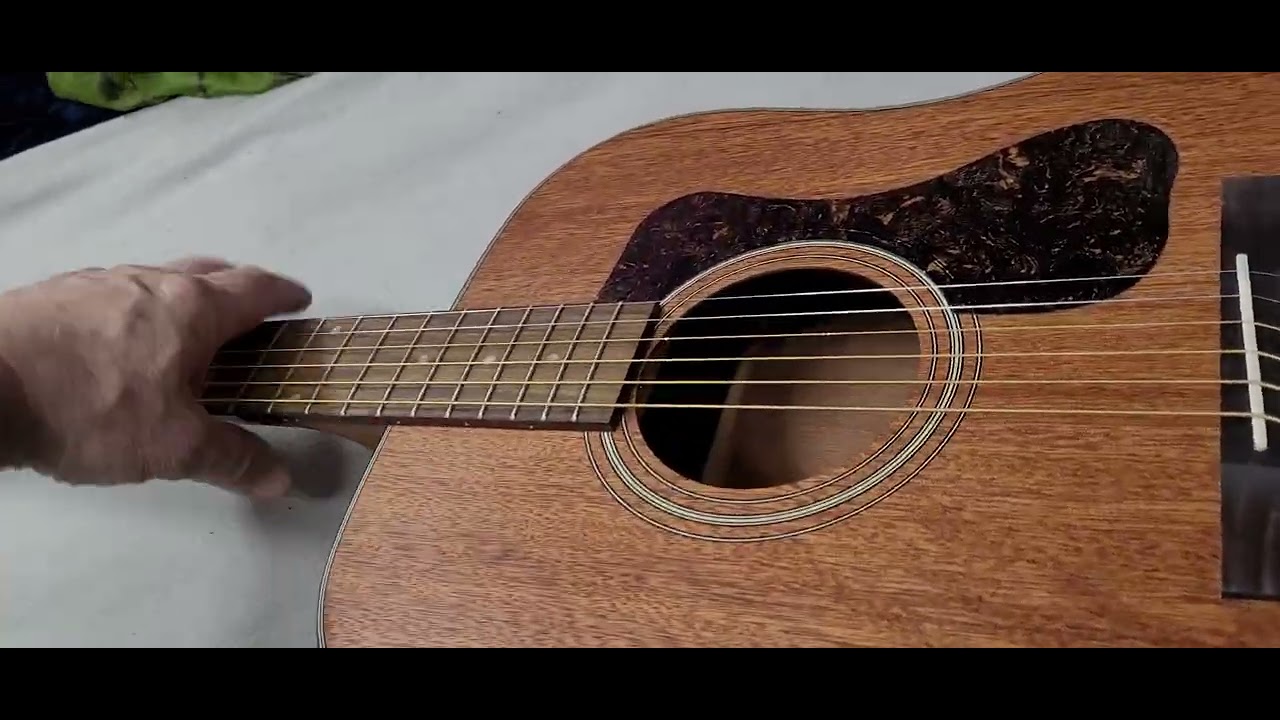Guild D-320 Solid Mahogany  Acoustic guitar Goes in for out paient surgery