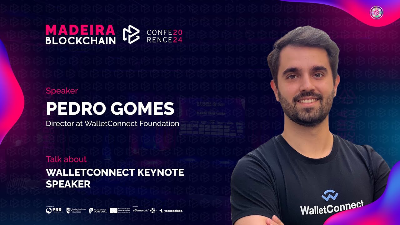 Pedro Gomes, Director at WalletConnect Foundation | Madeira Blockchain Conference 2024