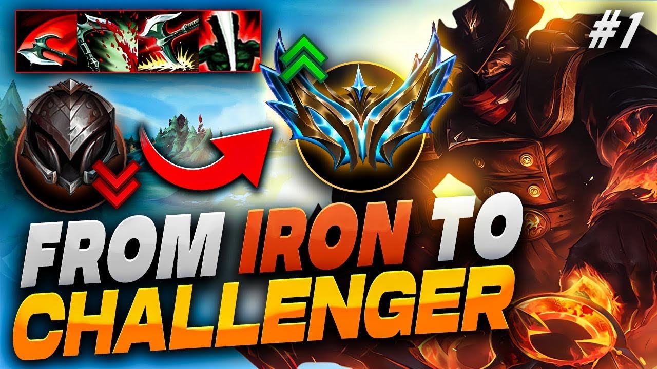 Como CARREAR en HIERRO con DARIUS | Hierro a Challenger #1