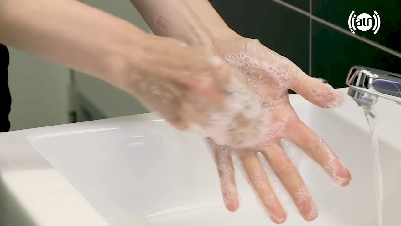 آموزش شستن صحیح دست ها!