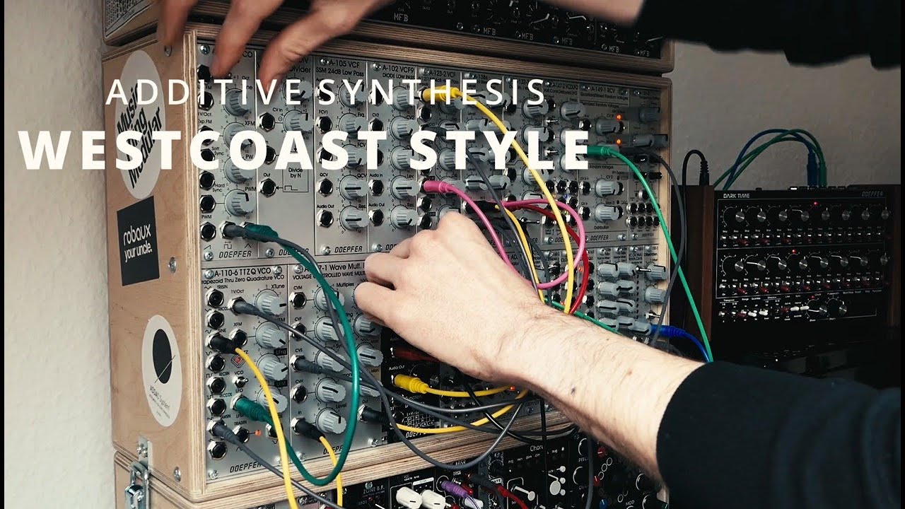 West coast style ~ additive synthesis with Arturia Music Easel & Doepfer A100