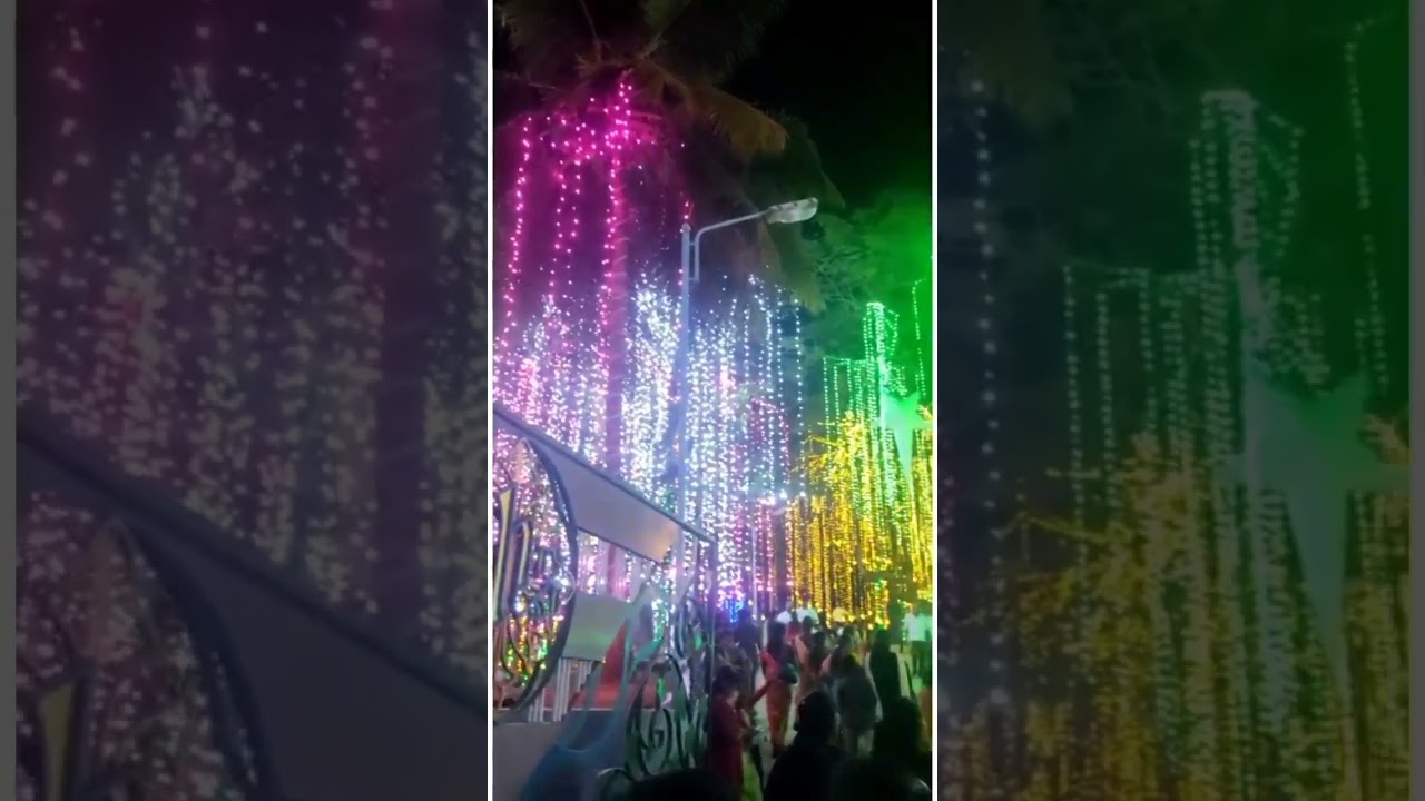 Christmas and New year celebration/Marthandam municipality in Tamil Nadu/happy new year/Shorts#