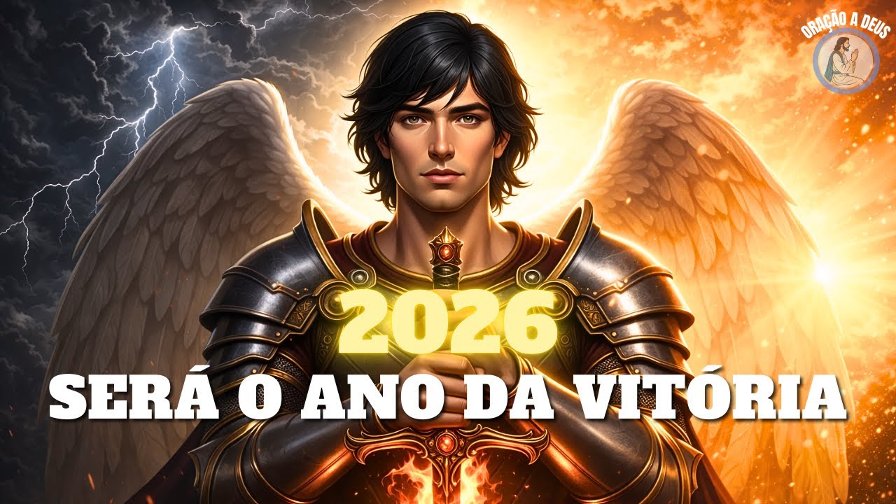 A ORAÇÃO DA VIRADA: PROFETIZANDO 2026 BLINDADO POR SÃO MIGUEL