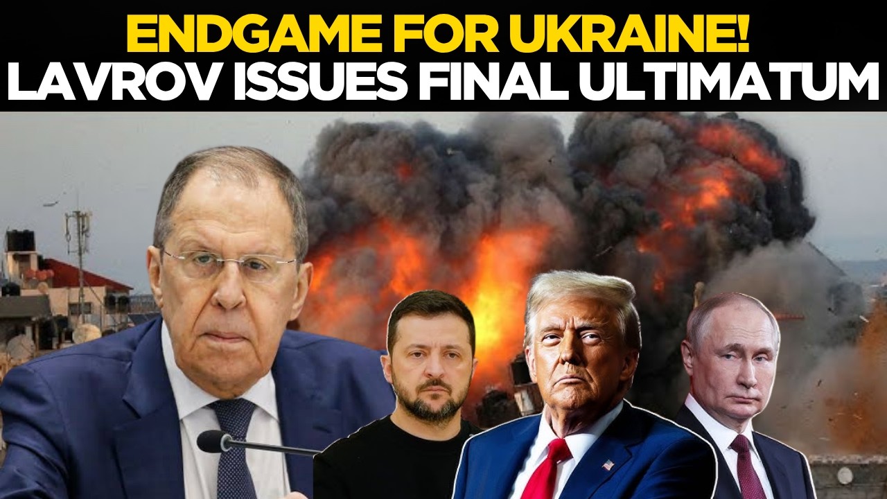 Lavrov Speech LIVE | ENDGAME FOR UKRAINE? Lavrov Issues Final Ultimatum | Russia-Ukraine War