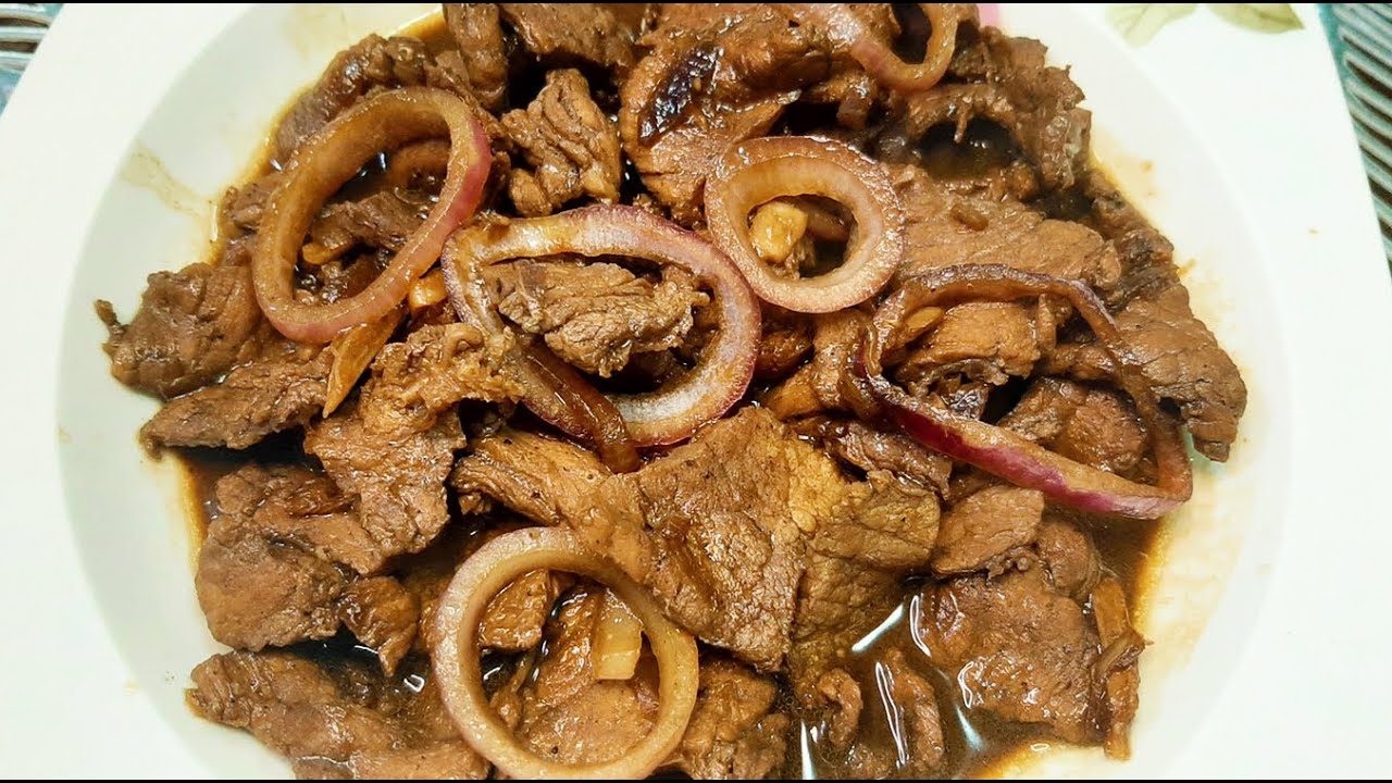 BEST PORK STEAK RECIPE | HOW TO COOK PORK STEAK BISTEK-STYLE