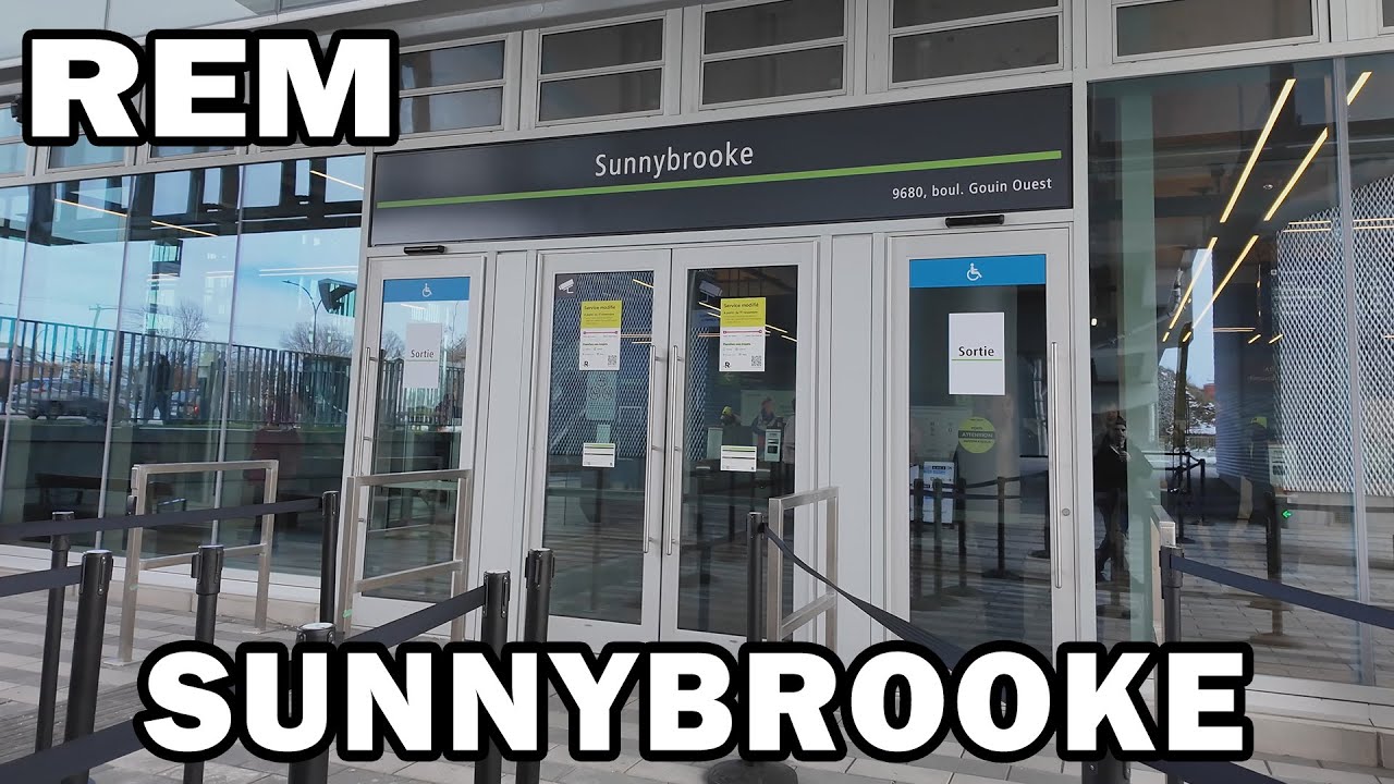 Montreal REM Station Sunnybrooke Tour - November 2025