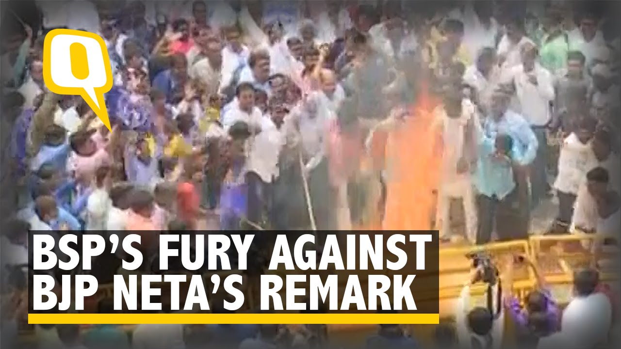 The Quint: BSP Workers Hold Massive Protests, Demand Arrest of Dayashankar