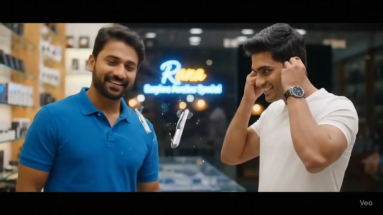 Advertisement video for mobile shop maked in Veo 3 Ai #shorts 🎉💥