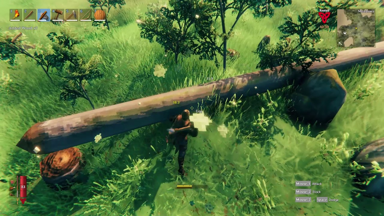 Fighting Elkthyr - Valheim