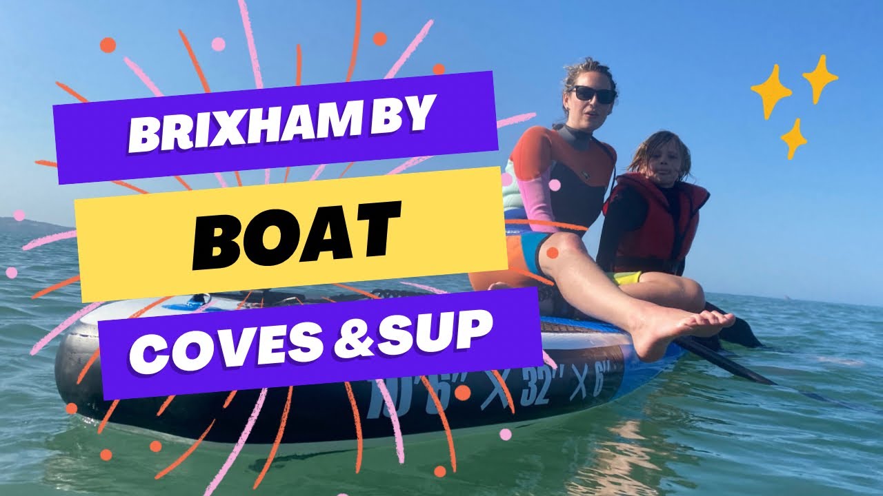 Exploring Brixham Devon by BOAT| Spearing fish 🎣