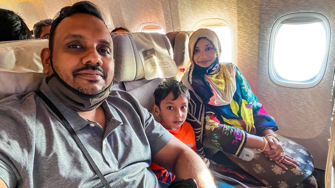 দুবাই থেকে বিদায় | 🇦🇪 ~ 🇧🇩 | Dubai to Bangladesh | Emirates Airlines