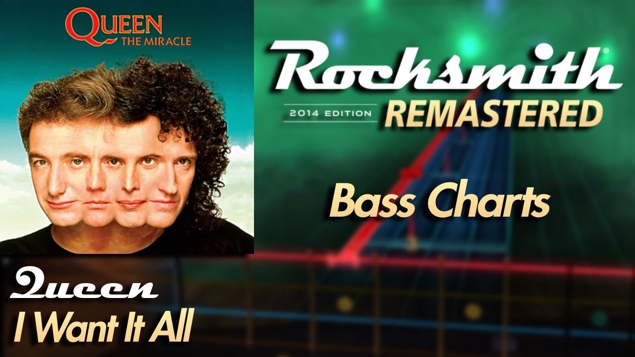 Queen - I Want It All | Rocksmith® 2014 Edition | Bass Chart