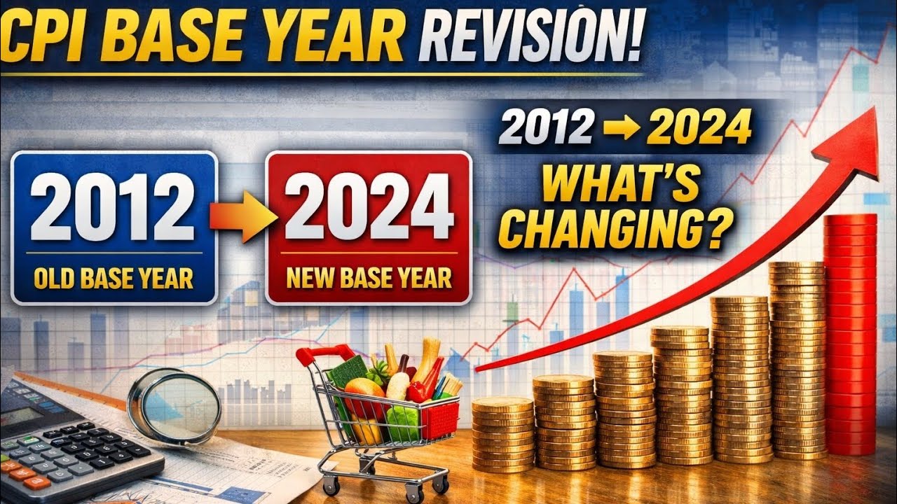 CPI Base Year Revised | 2012 to 2024 Explained Simply | Inflation Impact | UPSC