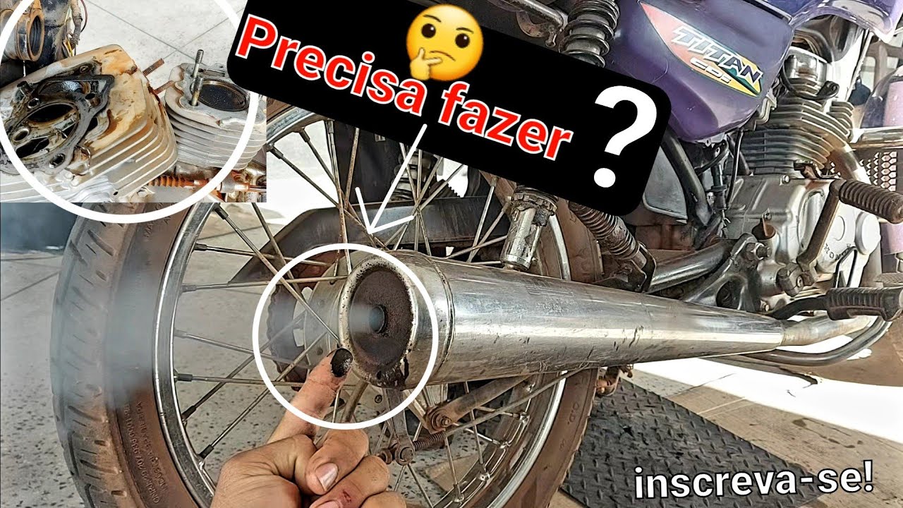 Quando que é preciso fazer o motor da moto? Quando estiver assim veja!!
