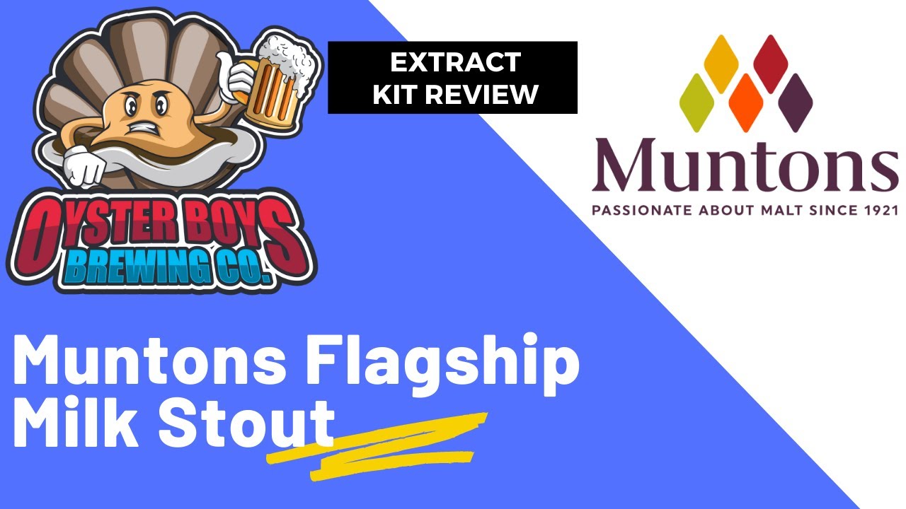 Обзор набора для приготовления молочного стаута Muntons Flagship Milk Stout — Extract Beer Kit — ...
