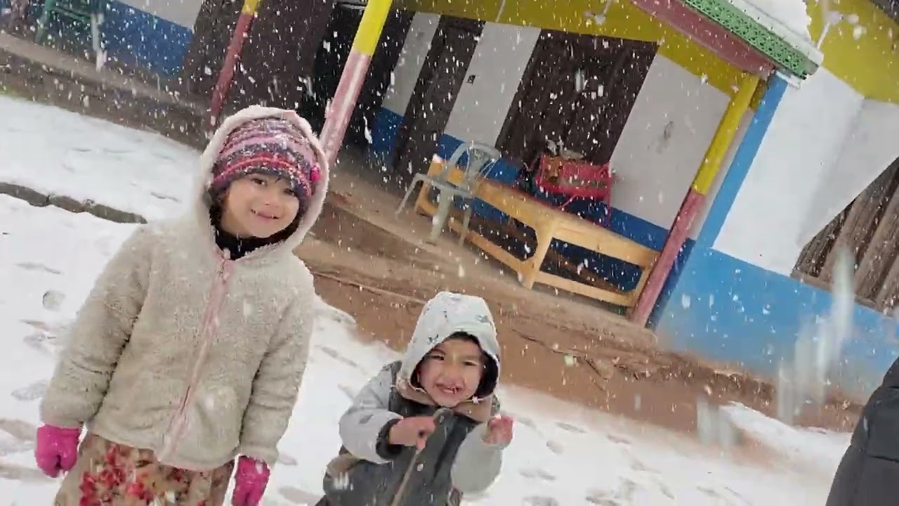 Live Snow ❄️ in kashmir 