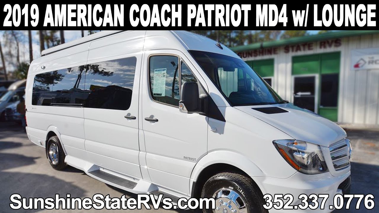 New 2019 American Coach Patriot MD4 Class B RV with Lounge
