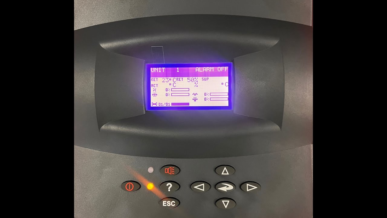 VERTIV I How to check alarm History & Active alarms I Precession Air Condition