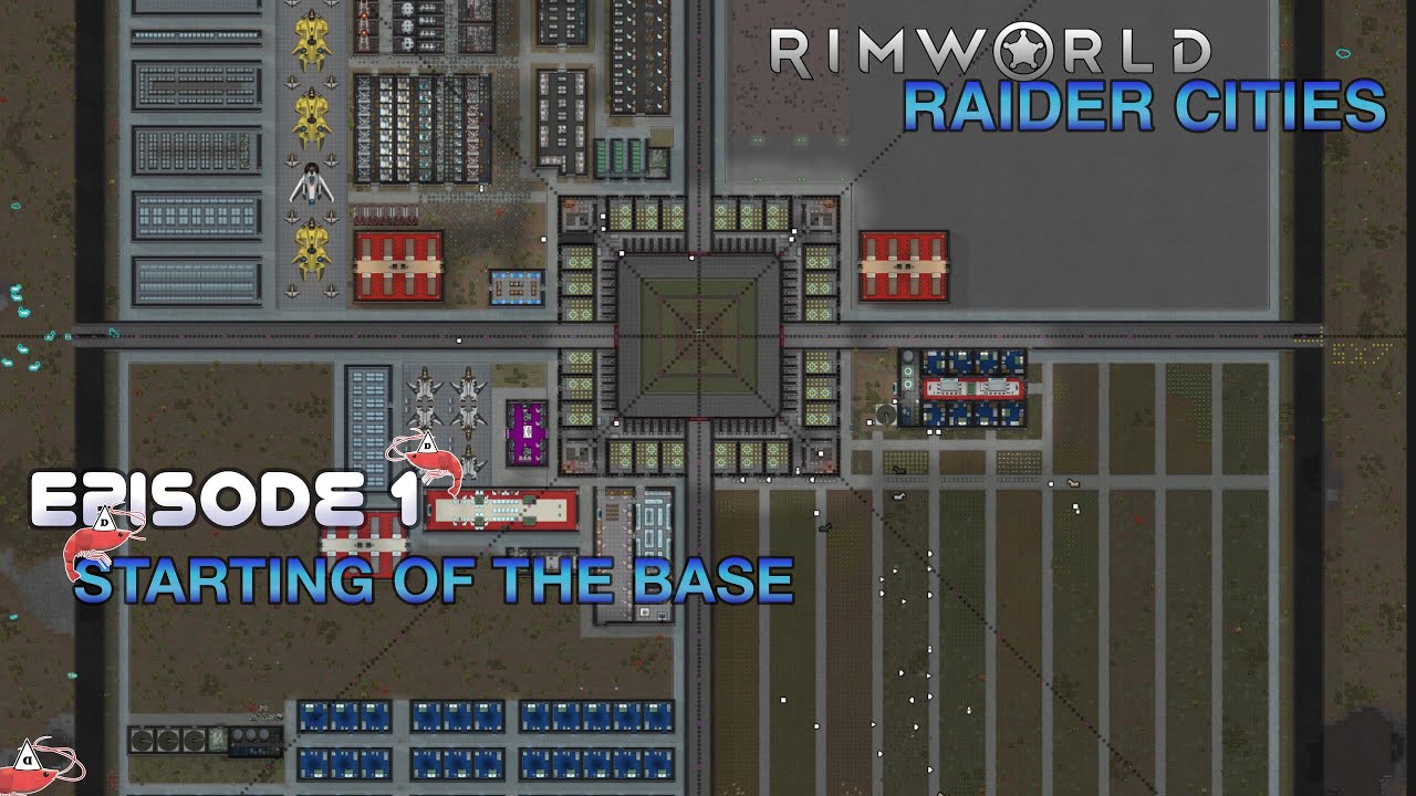 Rimworld Raider Cities Episode 1 Starting of the Base