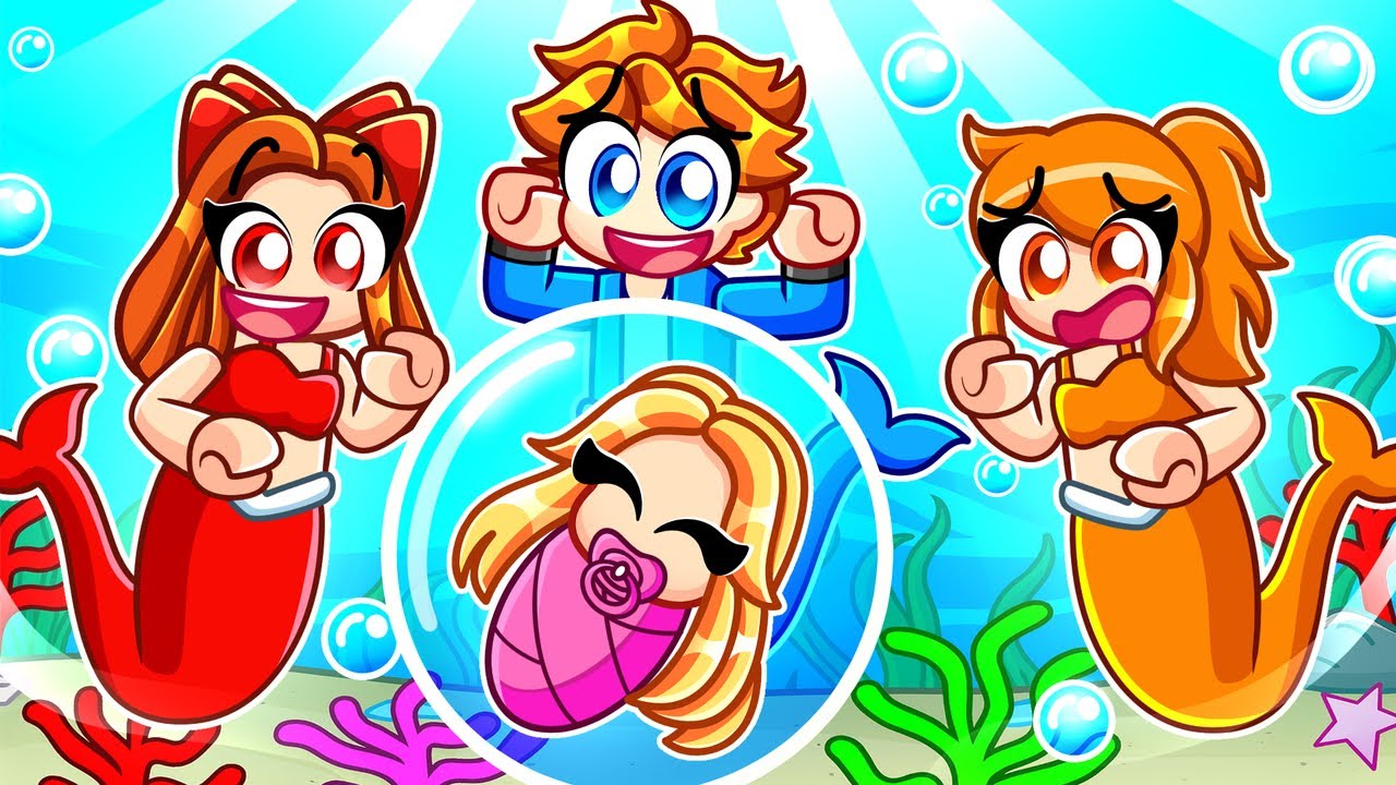 ZOSTAŁAM ADOPTOWANA PRZEZ RODZINĘ SYREN w Roblox! 🧜‍♀️✨