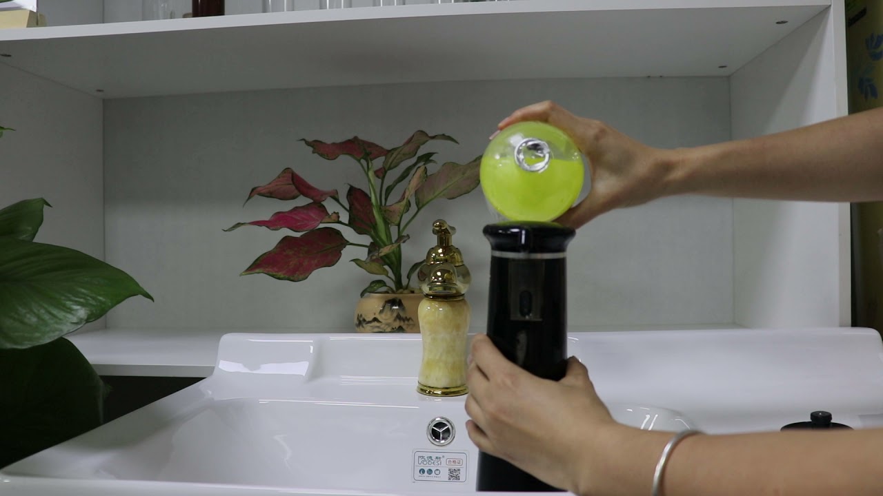 ZZWJBCYLE Automatischer Seifenspender, 350ml H&auml;ndedesinfektionsspender mit Sensor Seifenspender