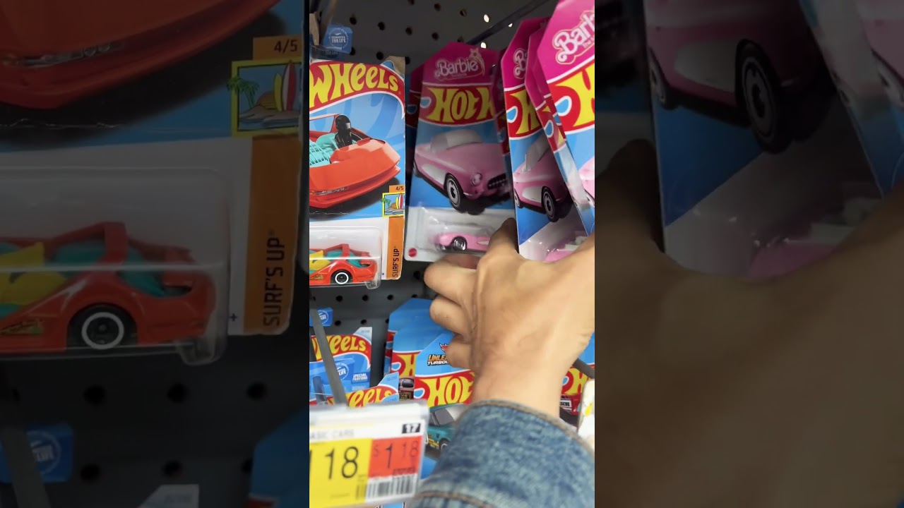 Hot Wheels 1956 Corvette Pink Barbie Movie 2023 #corvette #pink  #hotwheels  #youtube #mexico #usa