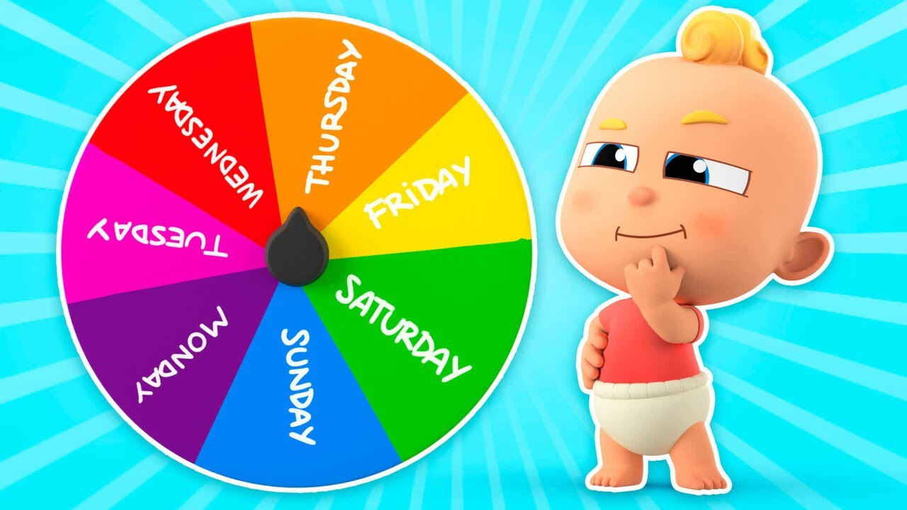 Learn the DAYS OF THE WEEK with Baby Miliki! – Nursery Rhymes & Kids Songs | Miliki