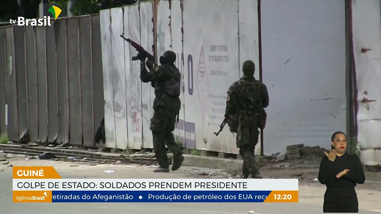 Presidente da Guiné é preso após golpe de estado