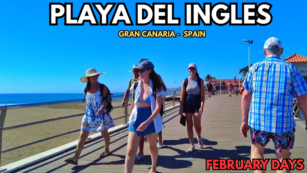 Winter Sun in Playa Del Ingles |Gran Canaria |February