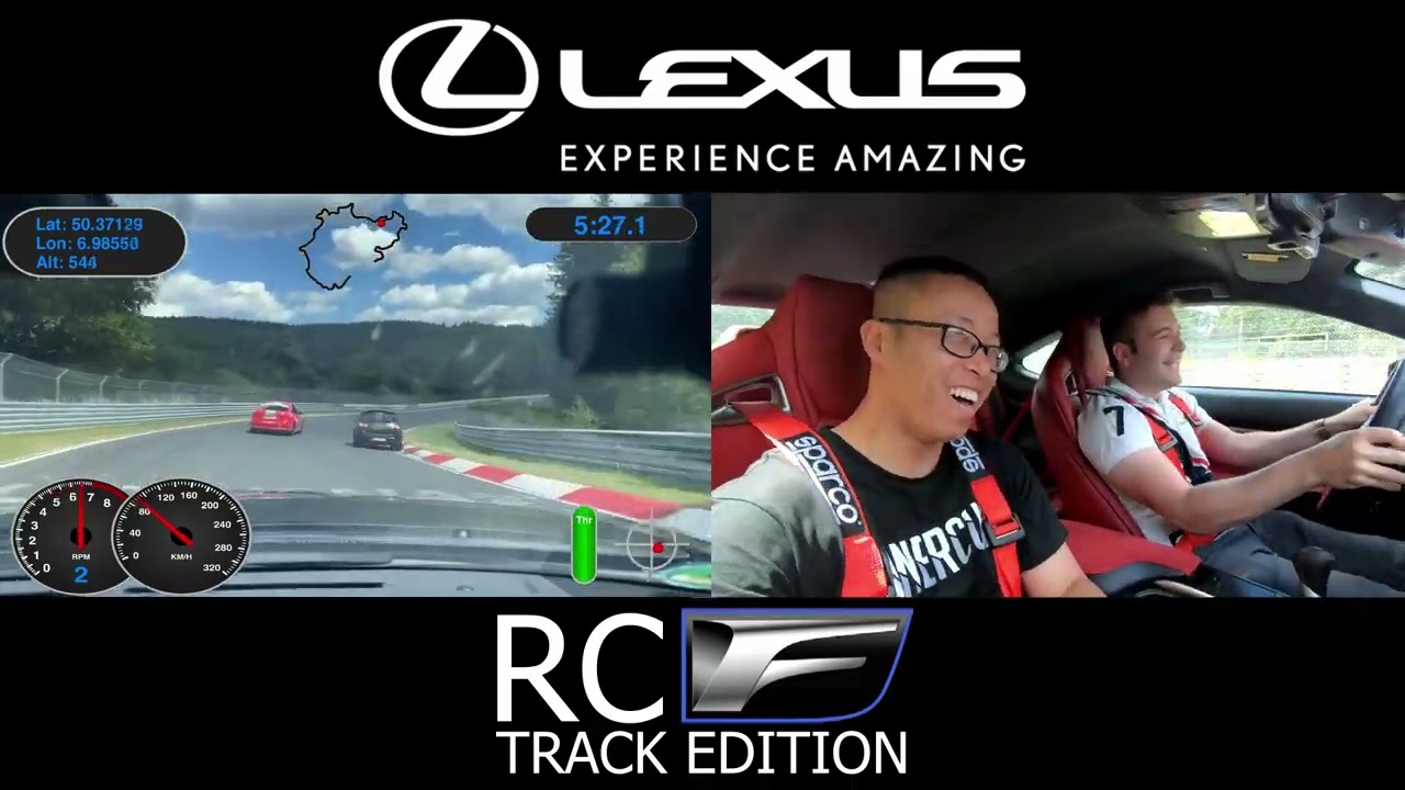 Lexus RC F Track Edition Overtakes HELLA Cars And Does Sub 8 Min Nurburgring Lap
